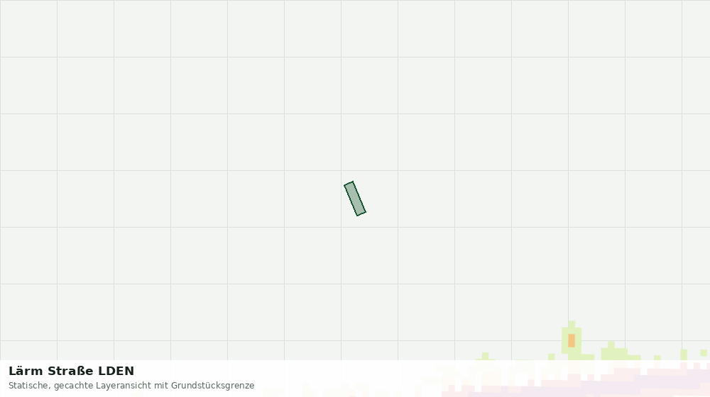 Statische Kartenansicht: Lärm Straße LDEN