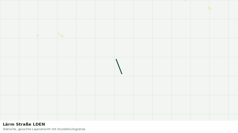 Statische Kartenansicht: Lärm Straße LDEN