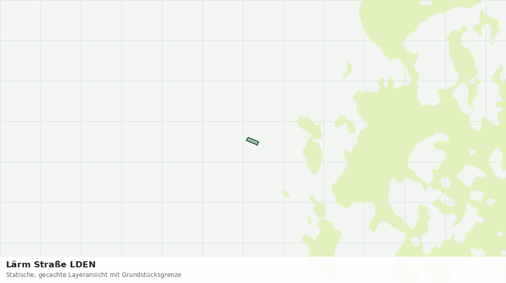 Statische Kartenansicht: Lärm Straße LDEN