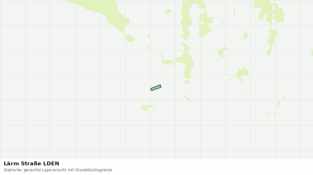 Statische Kartenansicht: Lärm Straße LDEN