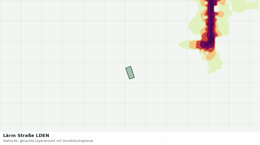 Statische Kartenansicht: Lärm Straße LDEN