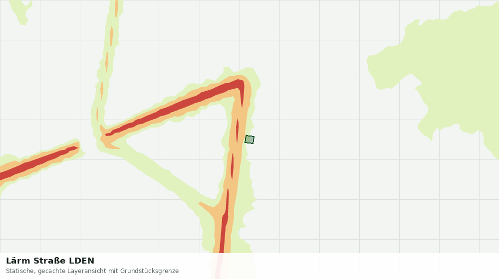Statische Kartenansicht: Lärm Straße LDEN
