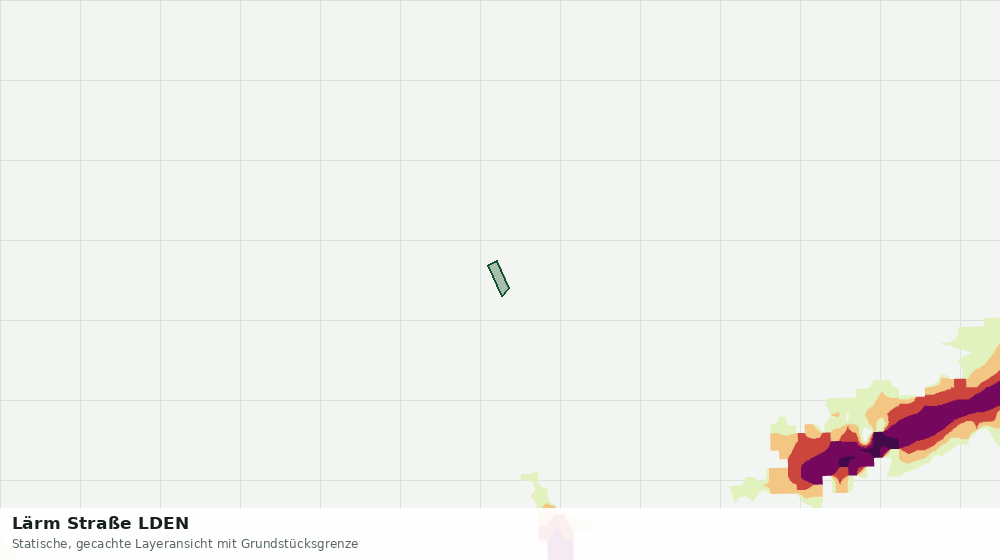 Statische Kartenansicht: Lärm Straße LDEN