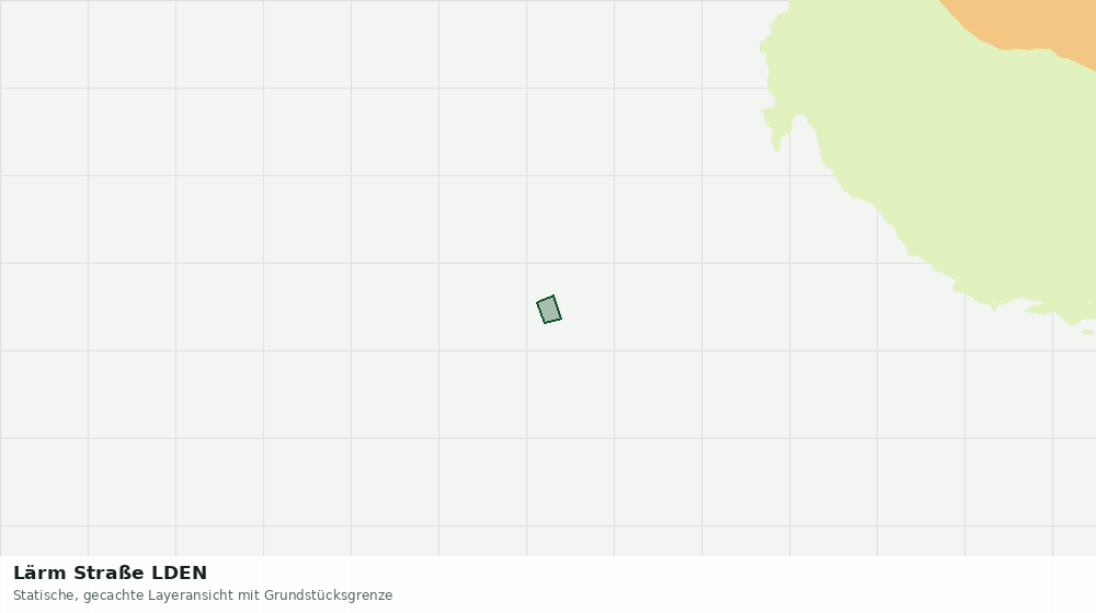 Statische Kartenansicht: Lärm Straße LDEN