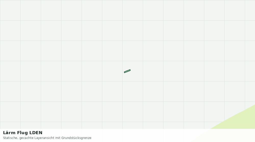 Statische Kartenansicht: Lärm Flug LDEN