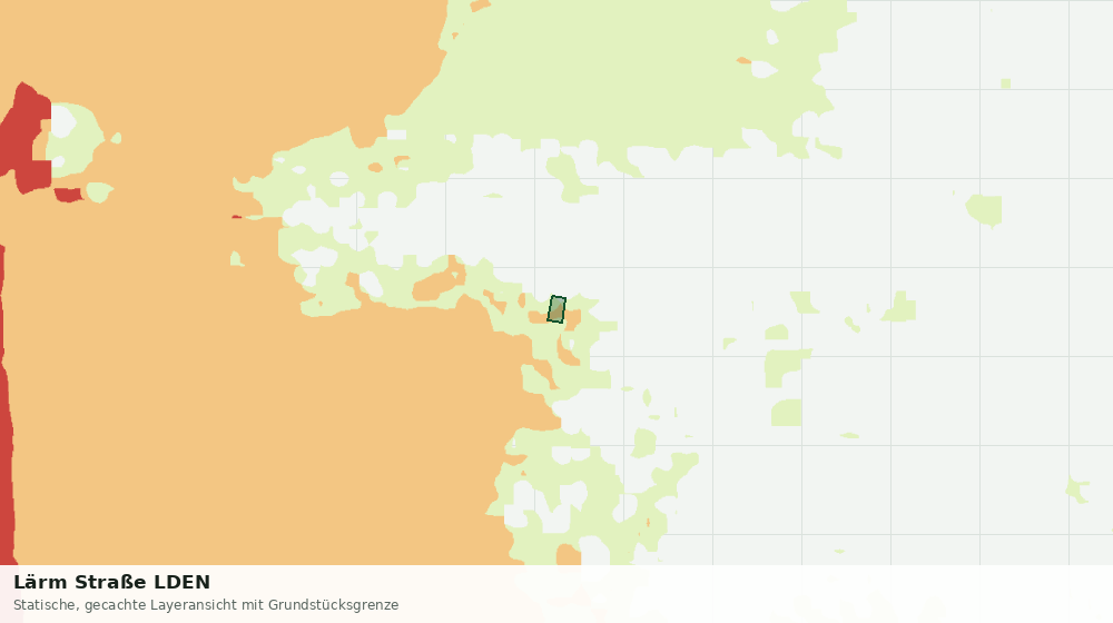 Statische Kartenansicht: Lärm Straße LDEN
