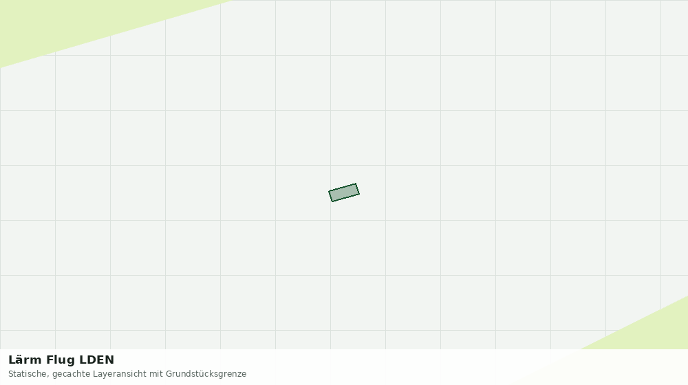Statische Kartenansicht: Lärm Flug LDEN
