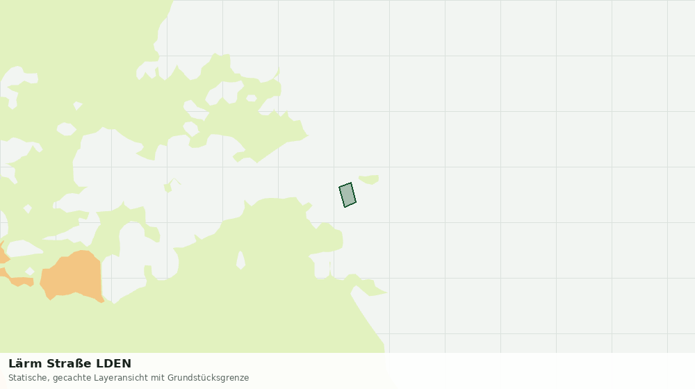 Statische Kartenansicht: Lärm Straße LDEN