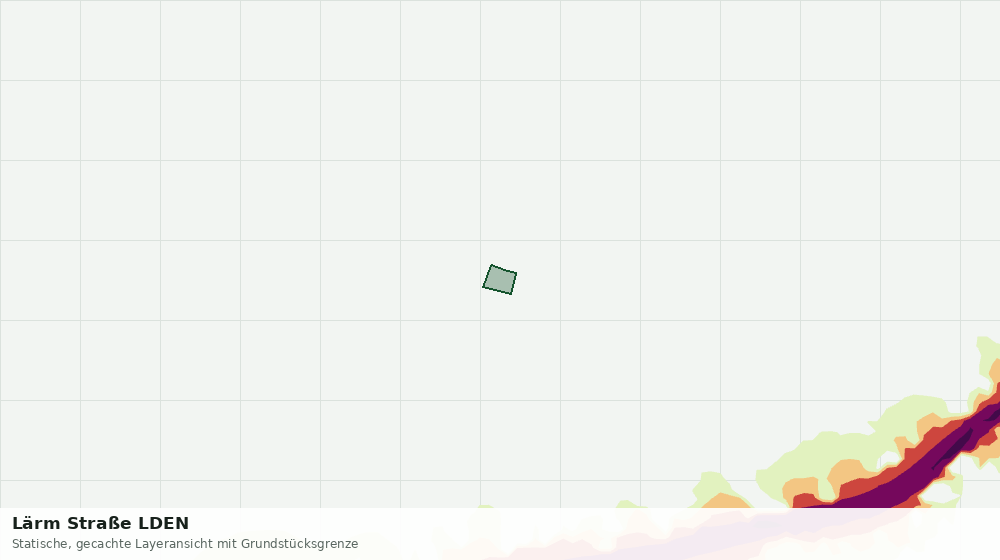 Statische Kartenansicht: Lärm Straße LDEN