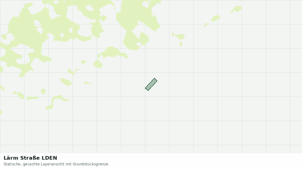 Statische Kartenansicht: Lärm Straße LDEN