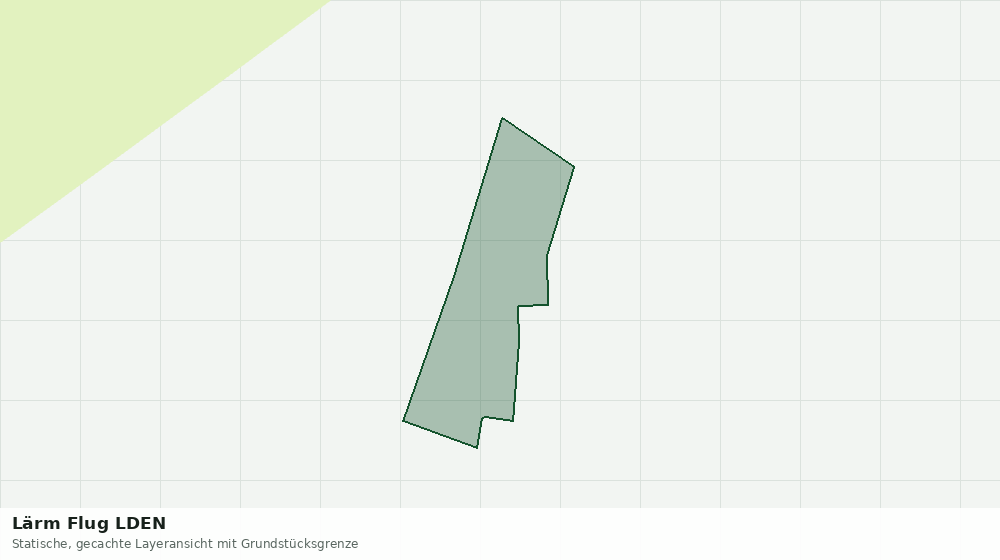 Statische Kartenansicht: Lärm Flug LDEN