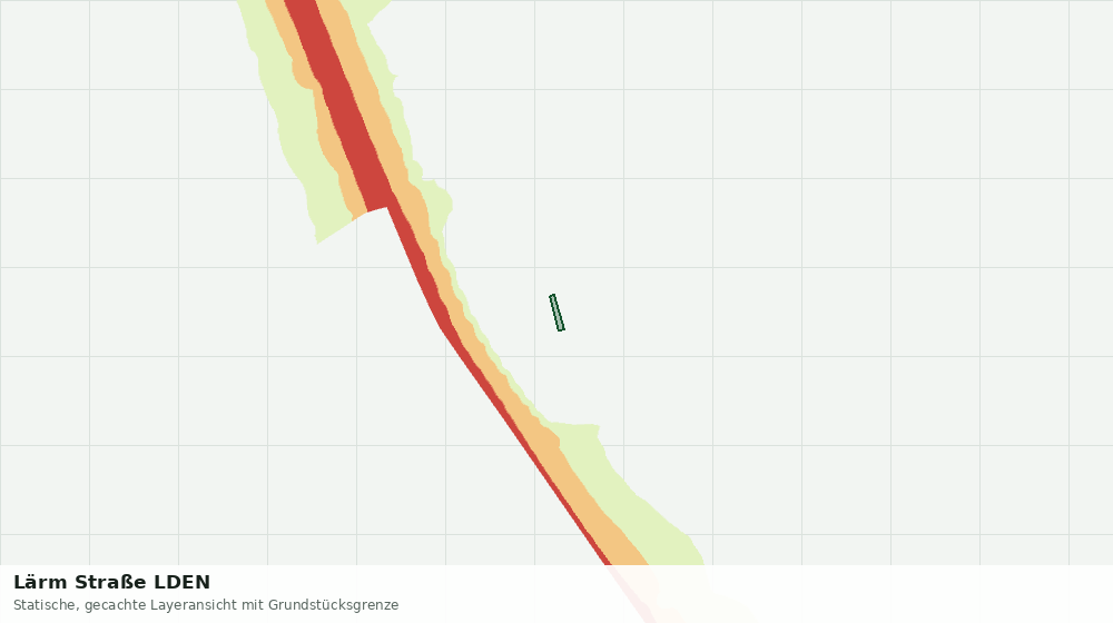 Statische Kartenansicht: Lärm Straße LDEN