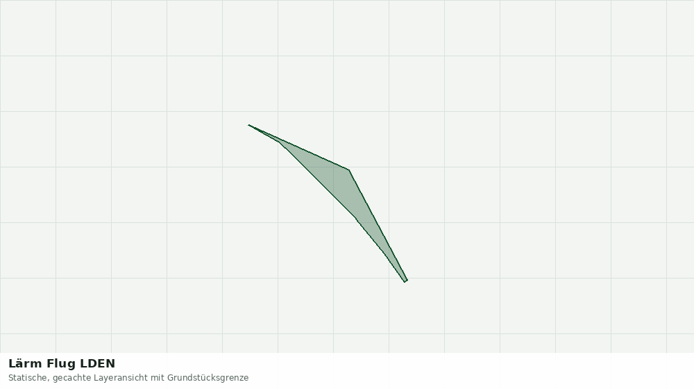 Statische Kartenansicht: Lärm Flug LDEN