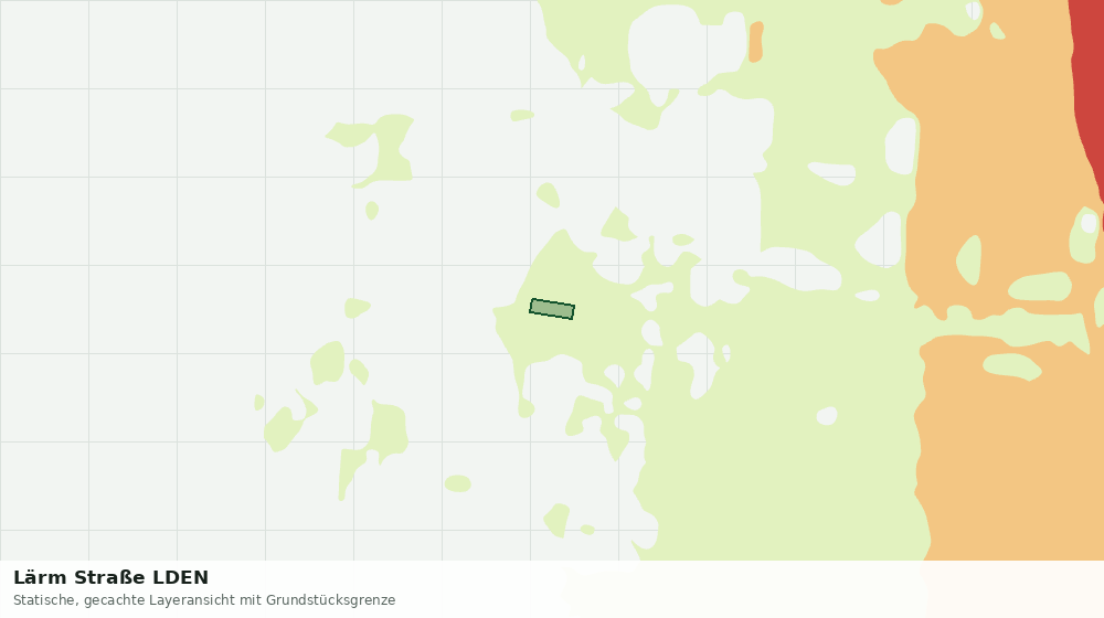 Statische Kartenansicht: Lärm Straße LDEN