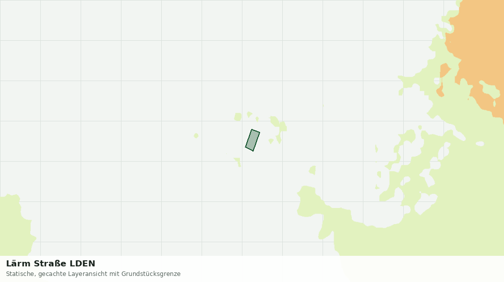 Statische Kartenansicht: Lärm Straße LDEN