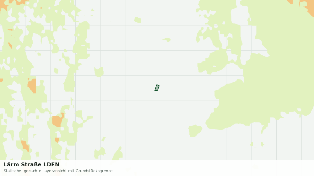 Statische Kartenansicht: Lärm Straße LDEN