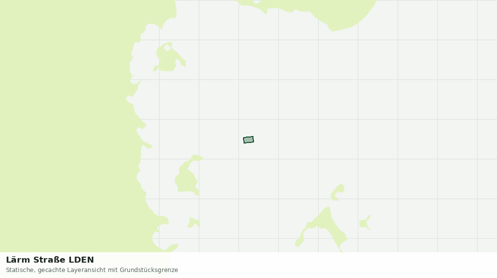 Statische Kartenansicht: Lärm Straße LDEN