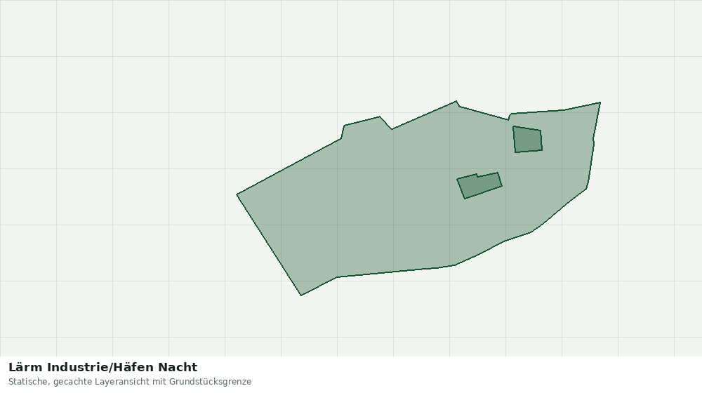Statische Kartenansicht: Lärm Industrie/Häfen Nacht