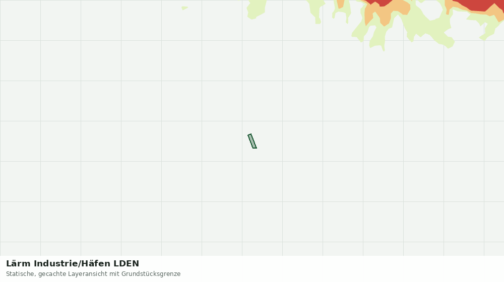 Statische Kartenansicht: Lärm Industrie/Häfen LDEN