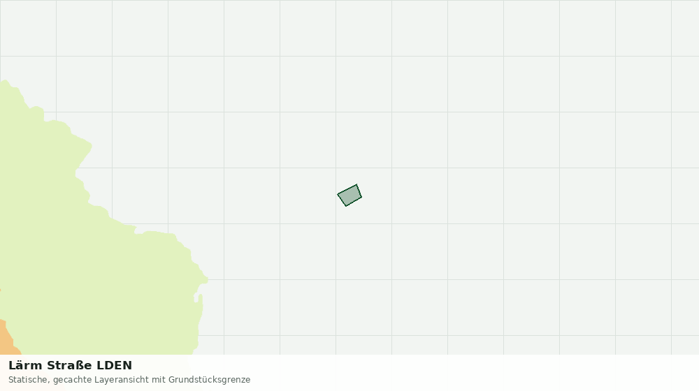 Statische Kartenansicht: Lärm Straße LDEN