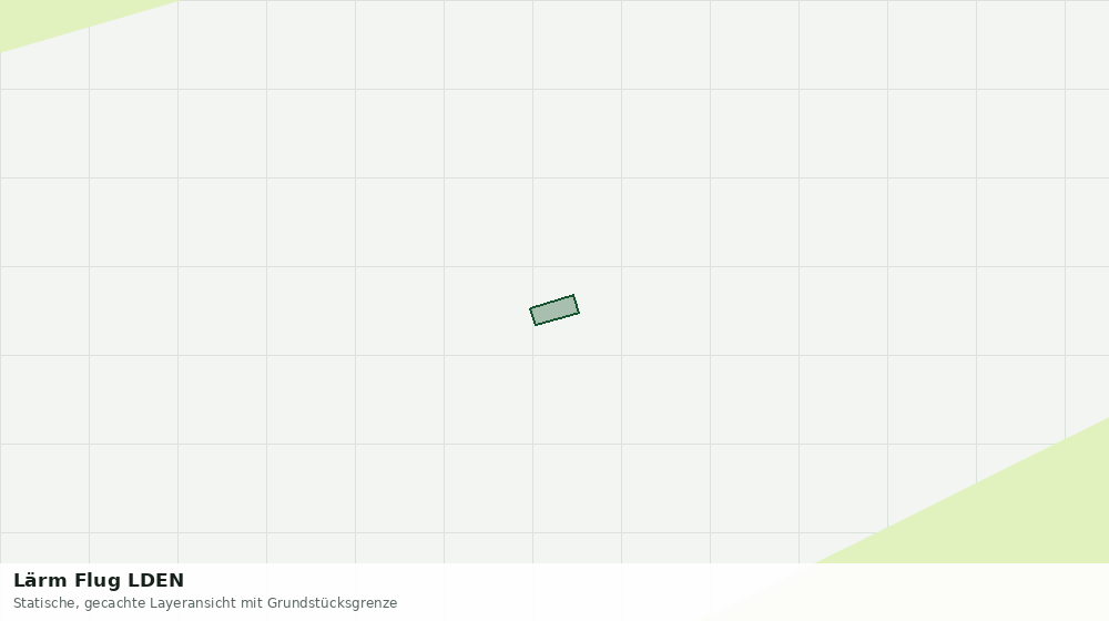 Statische Kartenansicht: Lärm Flug LDEN
