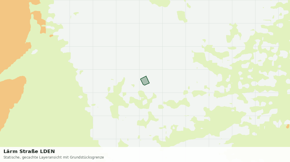 Statische Kartenansicht: Lärm Straße LDEN