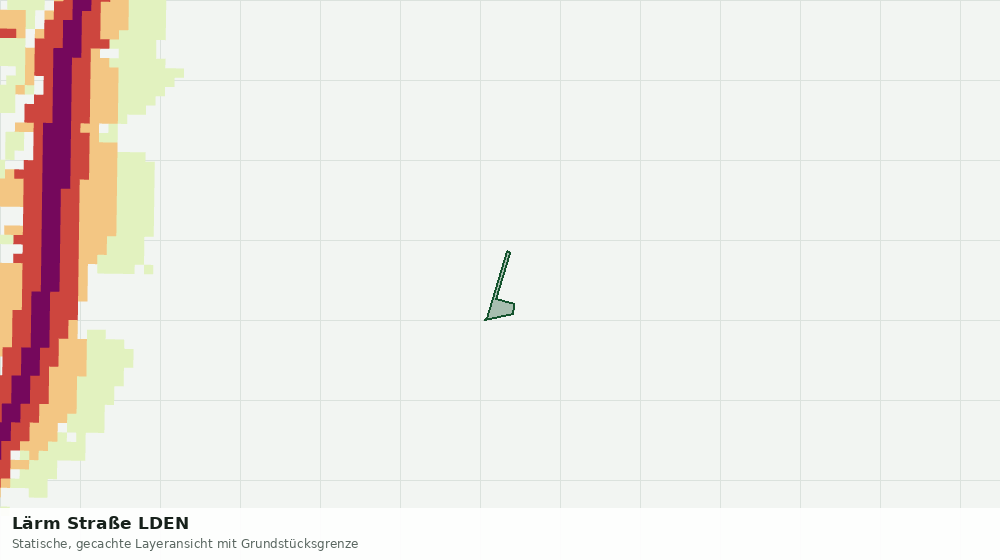 Statische Kartenansicht: Lärm Straße LDEN