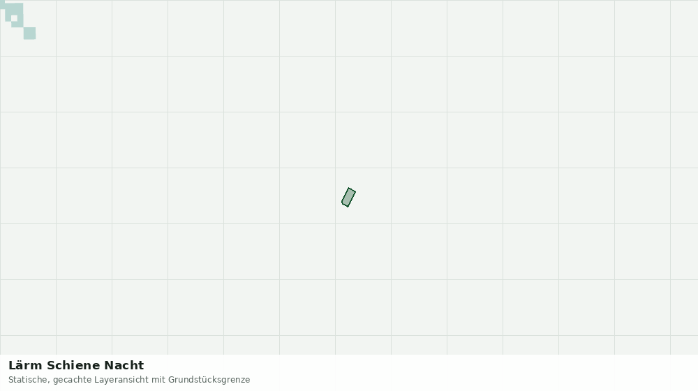 Statische Kartenansicht: Lärm Schiene Nacht