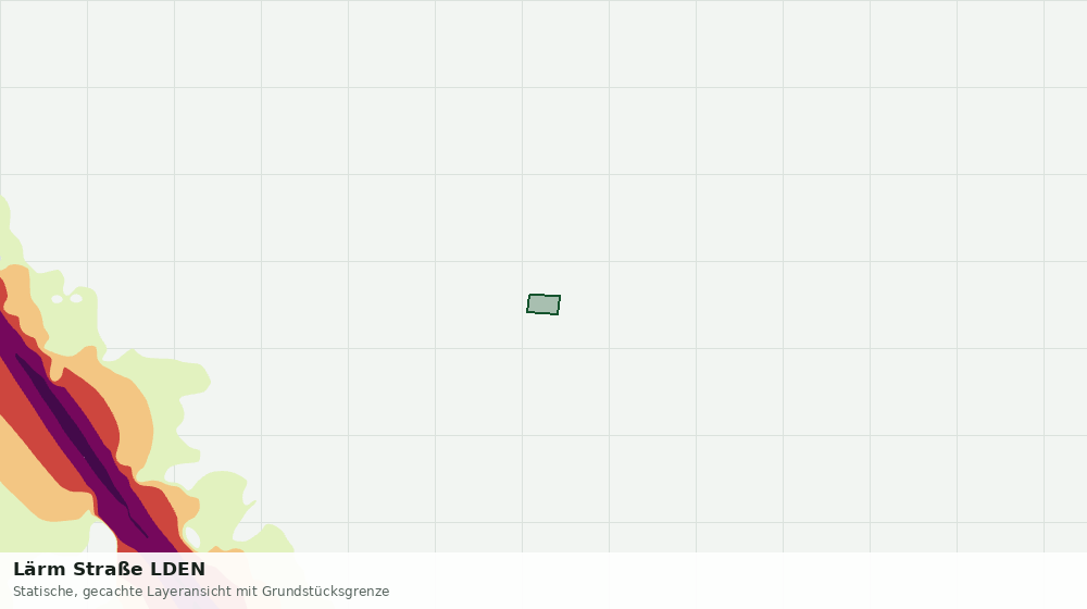 Statische Kartenansicht: Lärm Straße LDEN