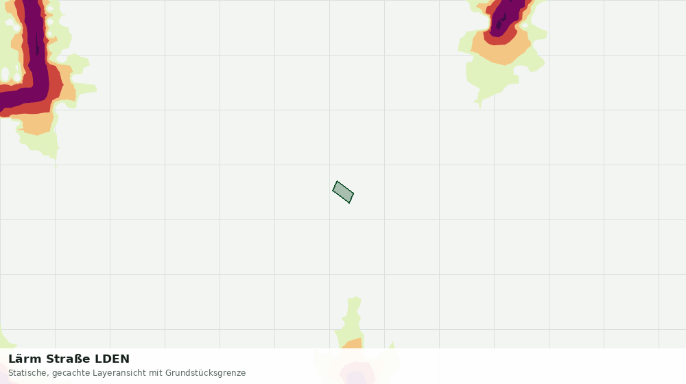 Statische Kartenansicht: Lärm Straße LDEN