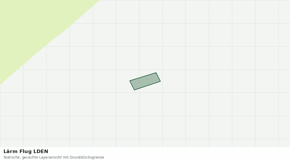 Statische Kartenansicht: Lärm Flug LDEN