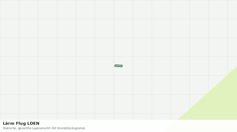 Statische Kartenansicht: Lärm Flug LDEN