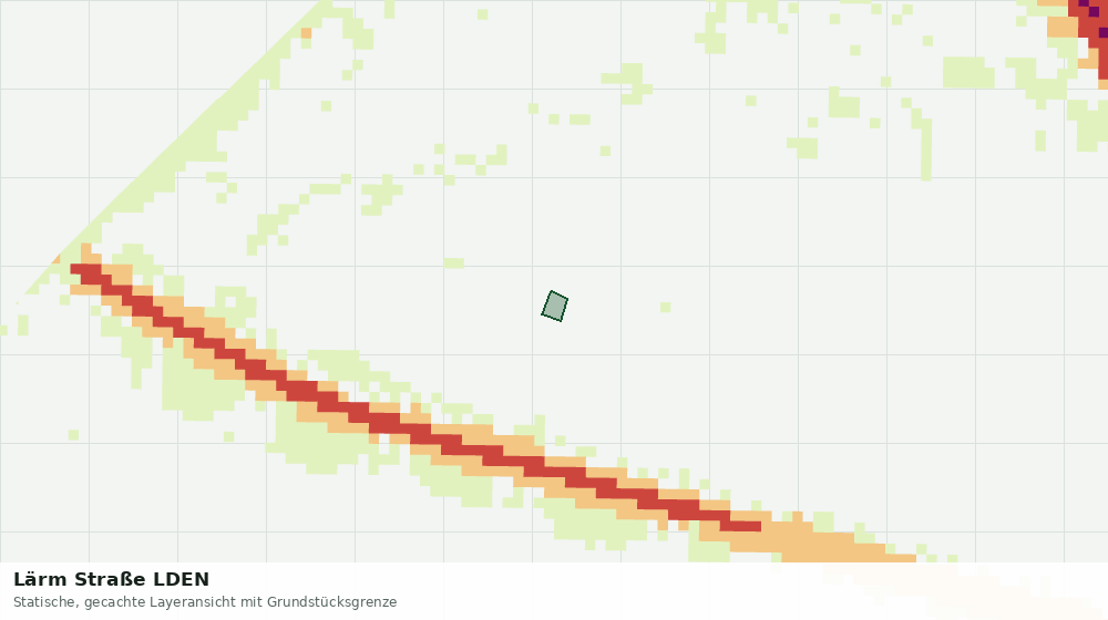 Statische Kartenansicht: Lärm Straße LDEN