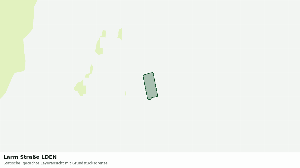 Statische Kartenansicht: Lärm Straße LDEN