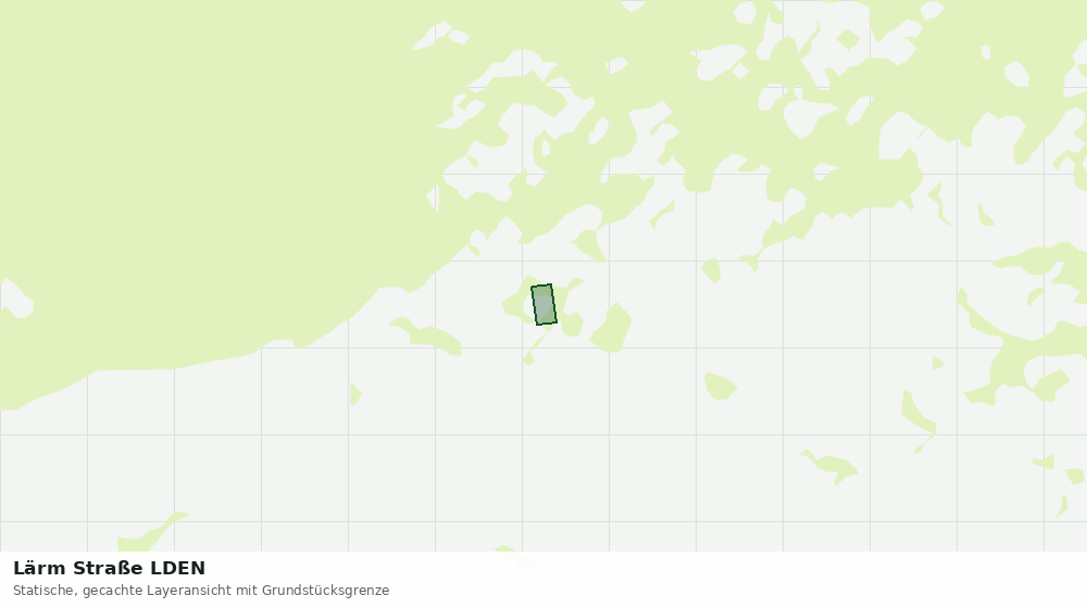 Statische Kartenansicht: Lärm Straße LDEN