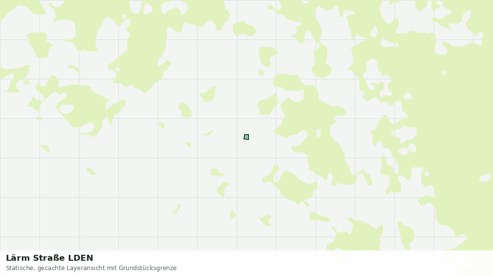 Statische Kartenansicht: Lärm Straße LDEN