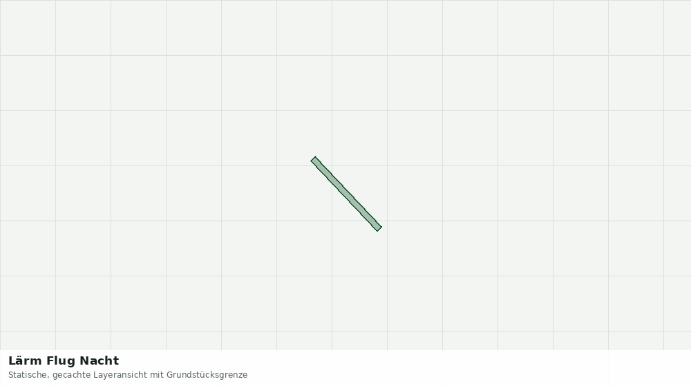 Statische Kartenansicht: Lärm Flug Nacht