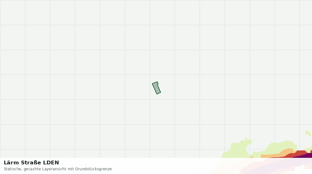 Statische Kartenansicht: Lärm Straße LDEN