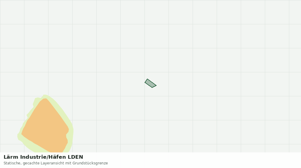 Statische Kartenansicht: Lärm Industrie/Häfen LDEN
