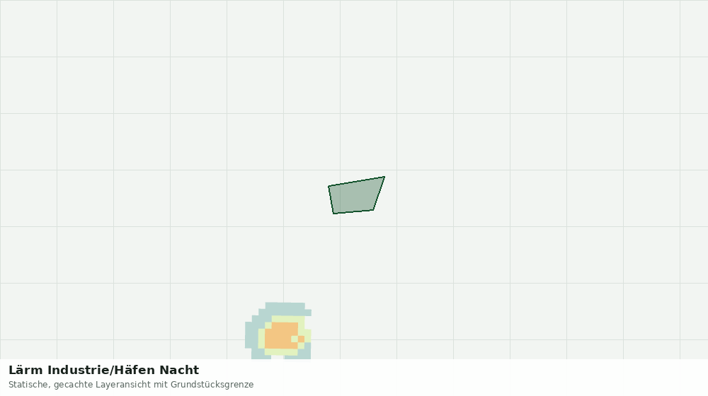Statische Kartenansicht: Lärm Industrie/Häfen Nacht