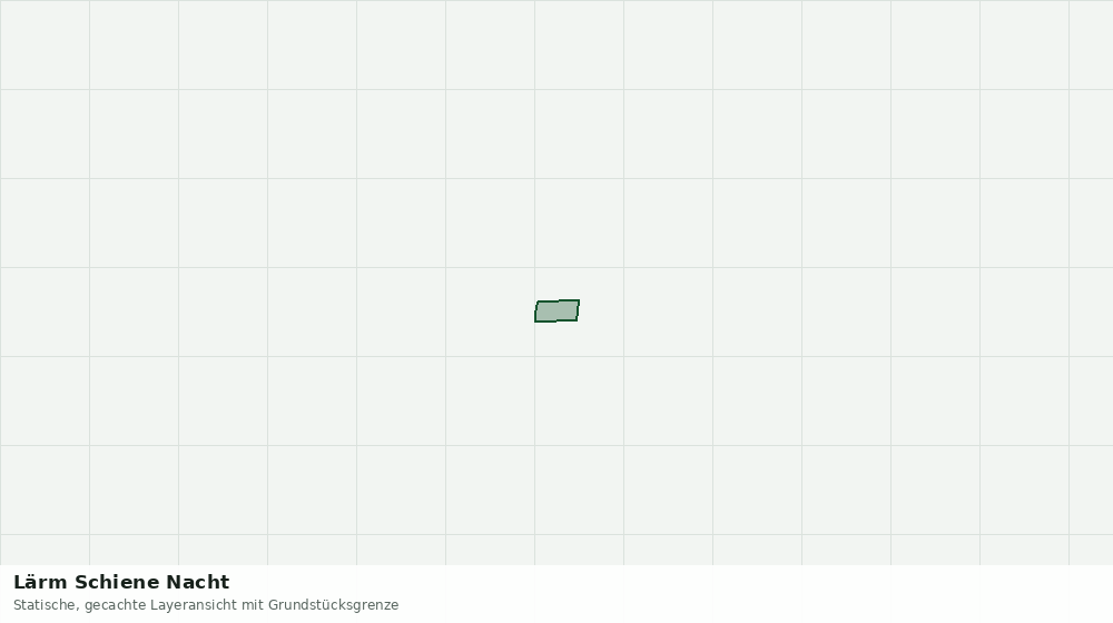 Statische Kartenansicht: Lärm Schiene Nacht