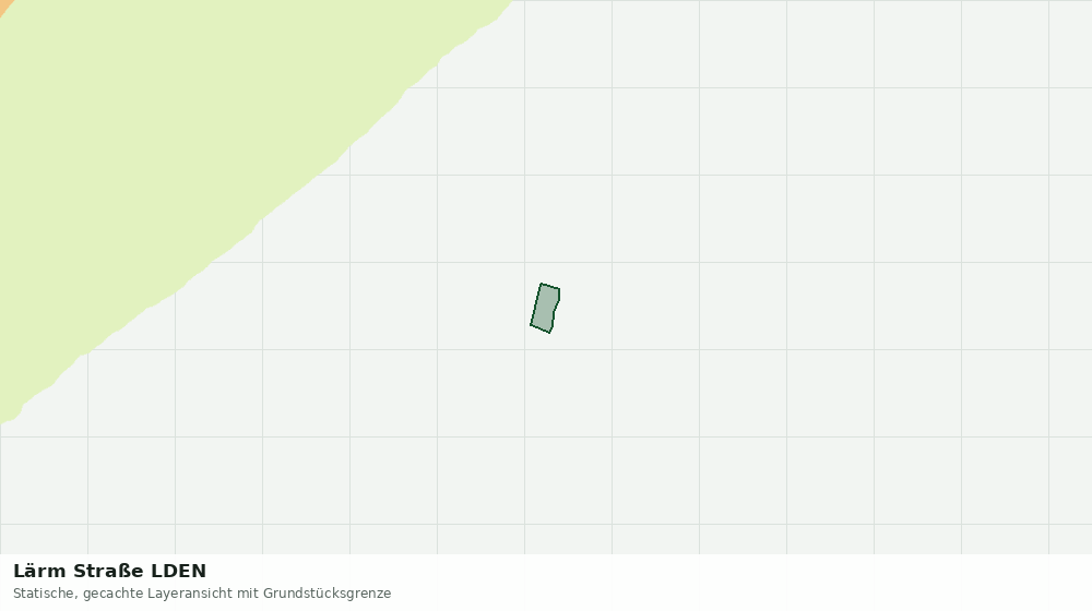 Statische Kartenansicht: Lärm Straße LDEN