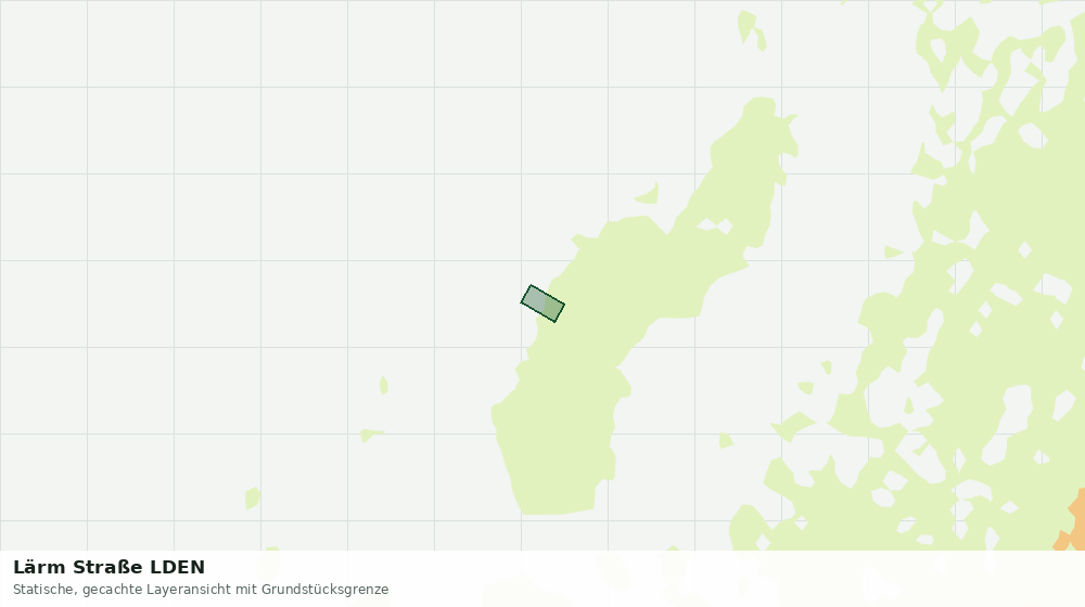 Statische Kartenansicht: Lärm Straße LDEN