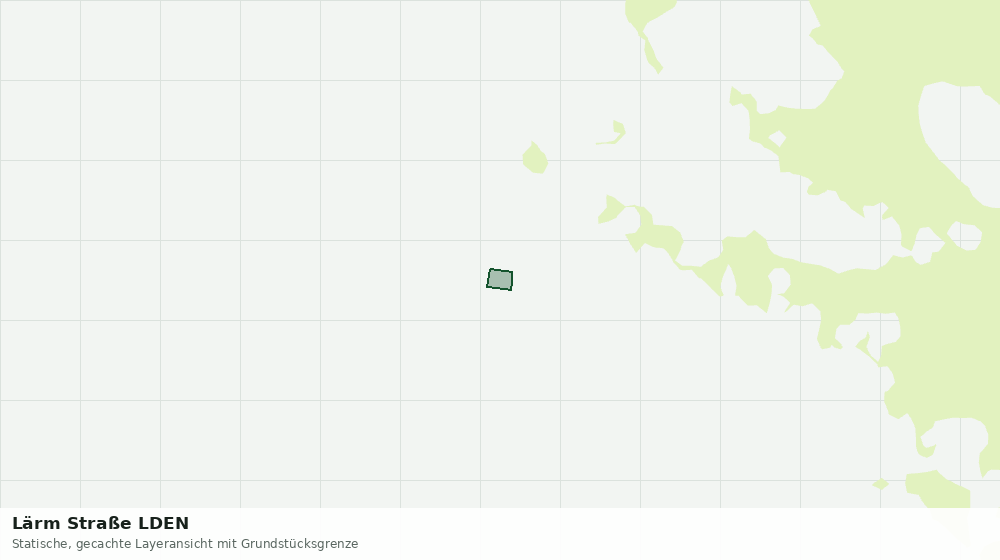 Statische Kartenansicht: Lärm Straße LDEN