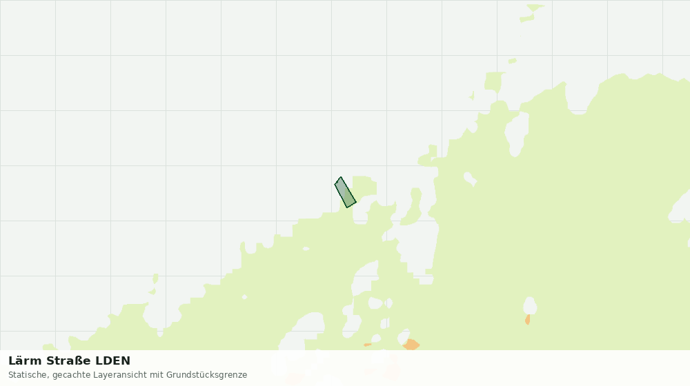 Statische Kartenansicht: Lärm Straße LDEN