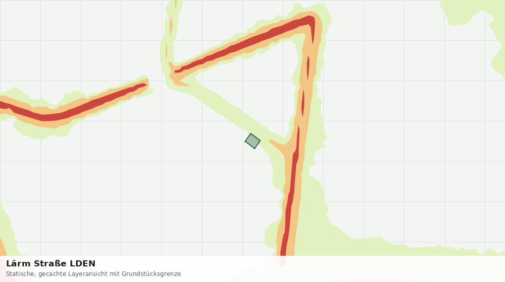 Statische Kartenansicht: Lärm Straße LDEN