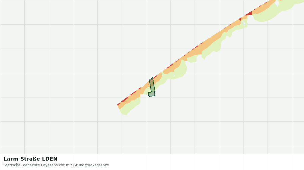 Statische Kartenansicht: Lärm Straße LDEN
