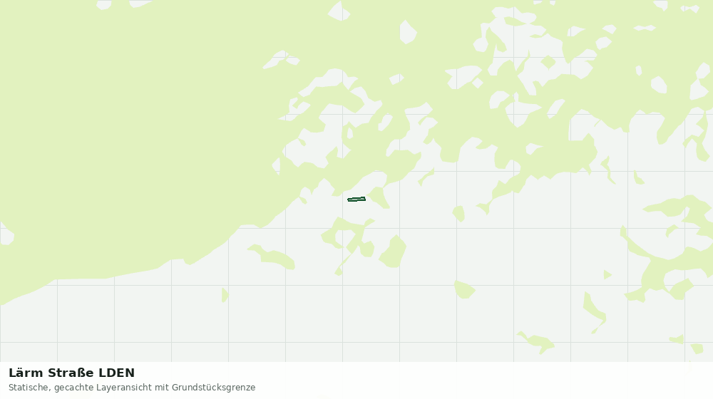Statische Kartenansicht: Lärm Straße LDEN