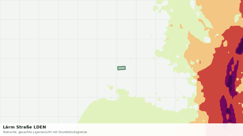 Statische Kartenansicht: Lärm Straße LDEN