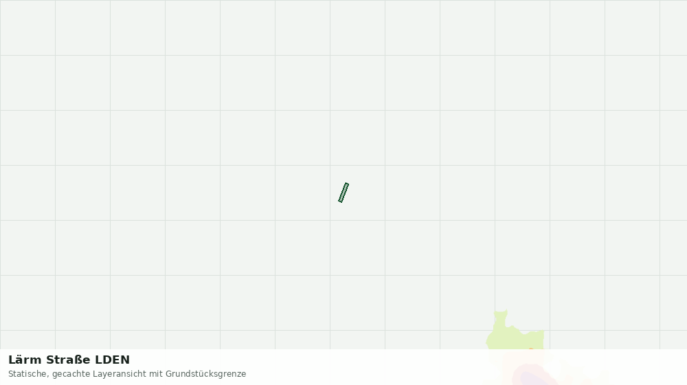 Statische Kartenansicht: Lärm Straße LDEN